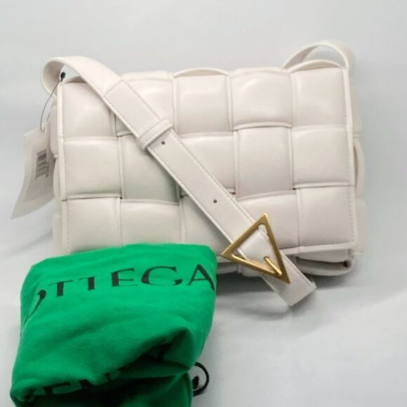 Bottega Veneta The Cassette Padded Leather Crossbody Bag - Picture 1 of 16